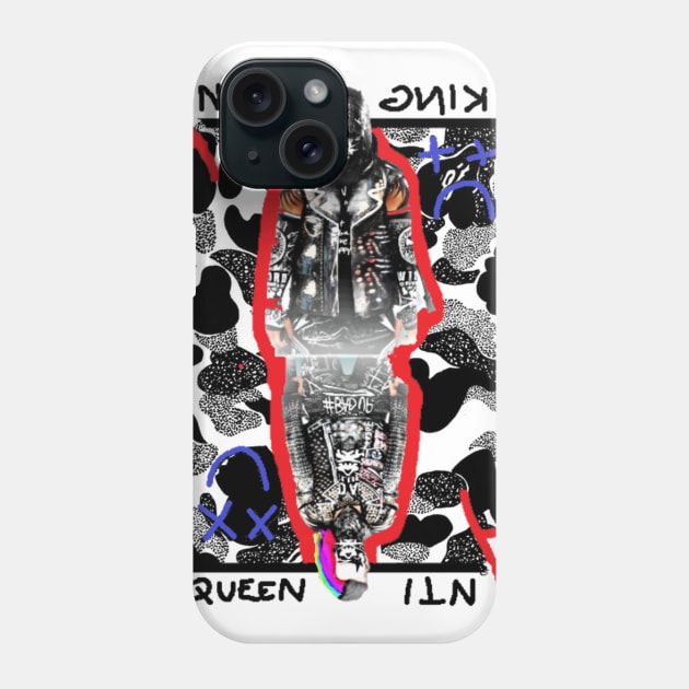 W3IRD GVNG ''THE ANTI'' Phone Case by KVLI3N