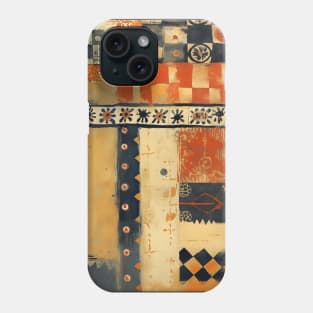 Abstract Boho Earthy Pattern Phone Case