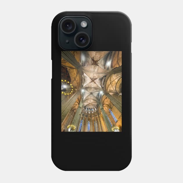 Barcelona Cathedral Phone Case by Sandro Dieli