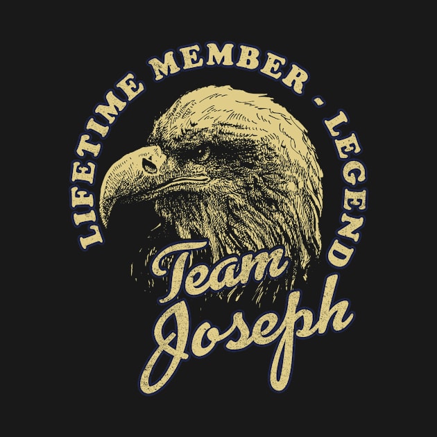 Joseph Name - Lifetime Member Legend - Eagle by Stacy Peters Art