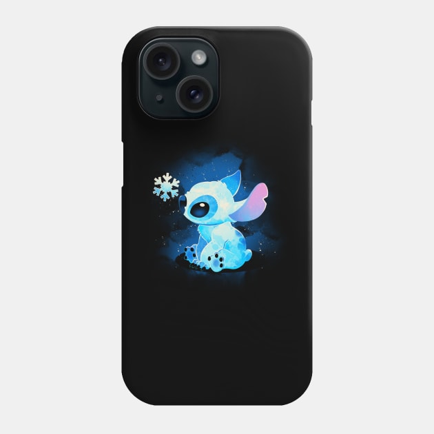 Stitch Winter Christmas Phone Case by Digital Magician