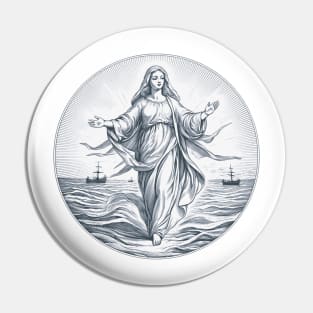 Maria Stella Maris Pin