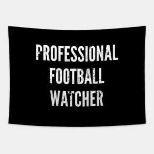 Professional Football Watcher Tapestry