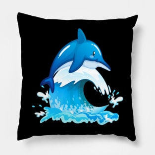 Dolphins nrl Pillow