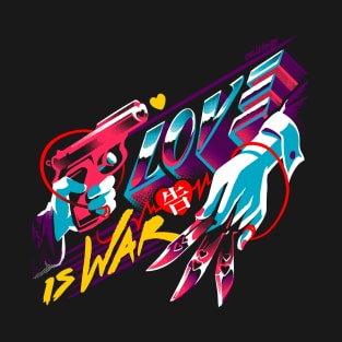 Synthwave War of Love T-Shirt
