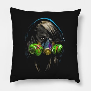 Graffiti girl Pillow