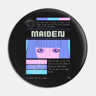 Maiden - Cyberpunk Bad Translation Pin