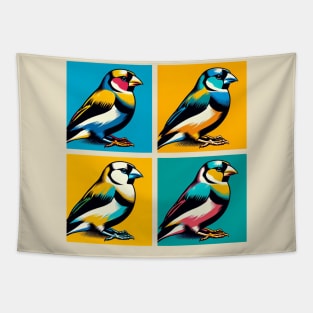 Pop Gouldian Finch Art - Cool Birds Tapestry