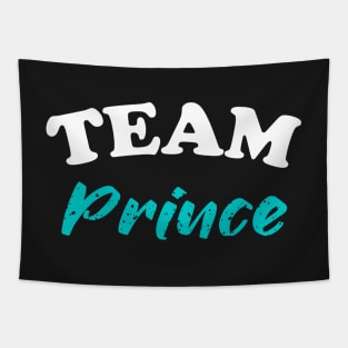 Team prince | Gender reveal party shirts Tapestry