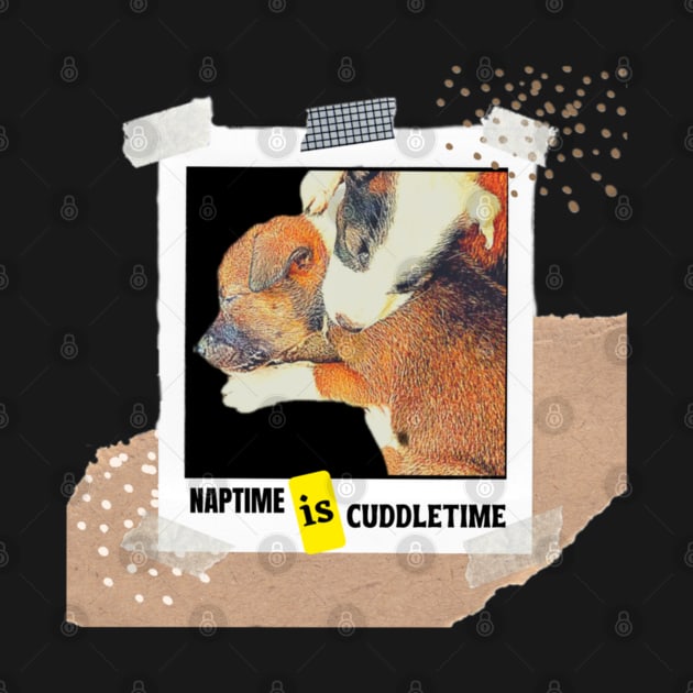 Naptime Is Cuddletime Cute Aspin Breed Puppies Sleeping And Cuddling by aspinBreedCo2