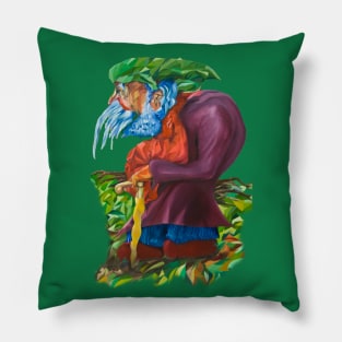 Old Man Collecting Sticks - But Not On The Sabbath Pillow