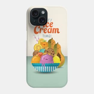 Ice Cream Craze On Table Phone Case