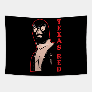 Texas Red Tribute Tapestry