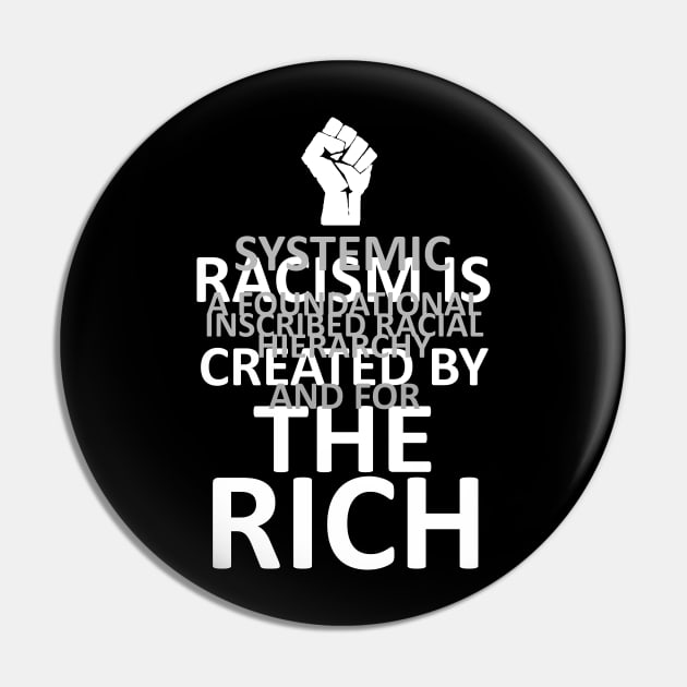 RACISM IS CREATED BY THE RICH (dark BG) Pin by WallHaxx