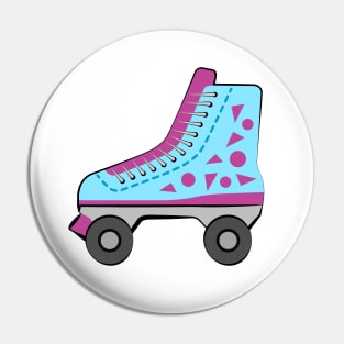 Roller Skate - Vector Illustration Pin