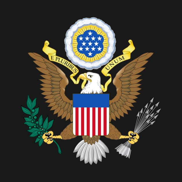 Greater coat of arms of the United States by Flags of the World