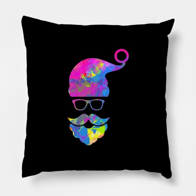 Happy Christmas : Santa Where are you? Pillow by FamiLane