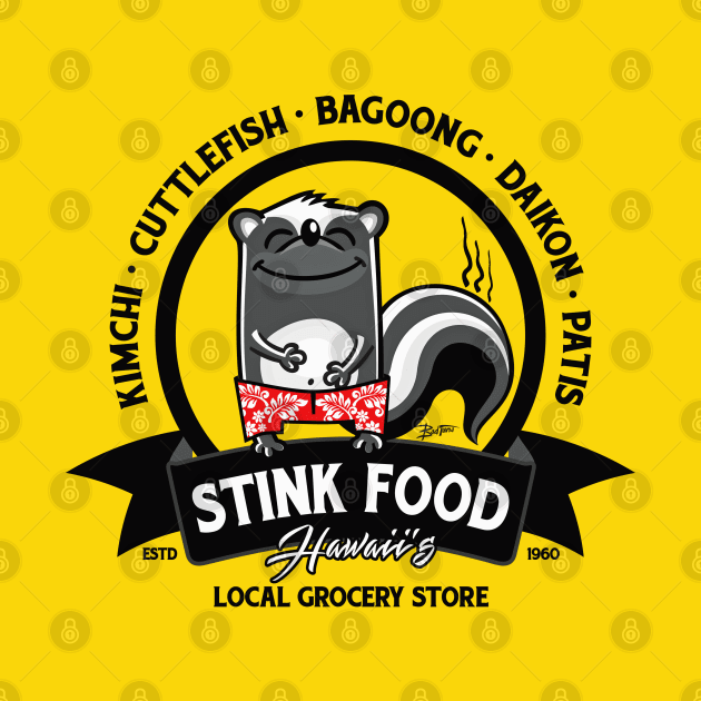 STINK FOOD LOCAL GROCERY STORE by badtuna