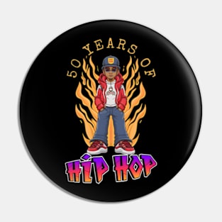 50 Years of Hip Hop Pin