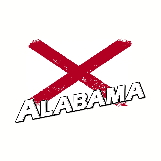 Alabama flag by PVVD