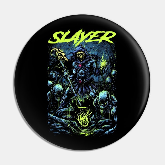 SLAYER BAND MERCHANDISE Pin by Rons Frogss