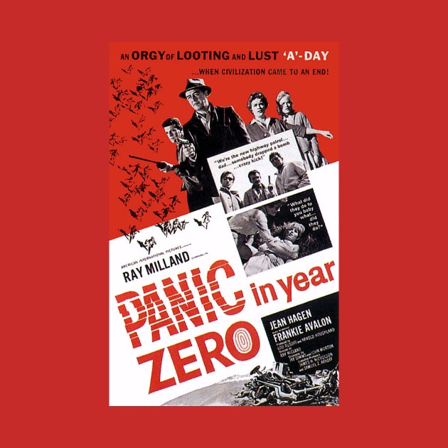 Classic Sci-Fi Movie Poster - Panic in Year Zero by Starbase79