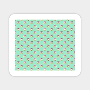 Watermelon Turtle Pattern Magnet