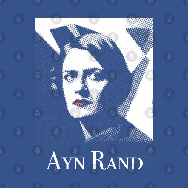 Ayn Rand by WickedAngel