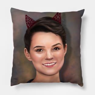 Brianna Hildebrand Pillow