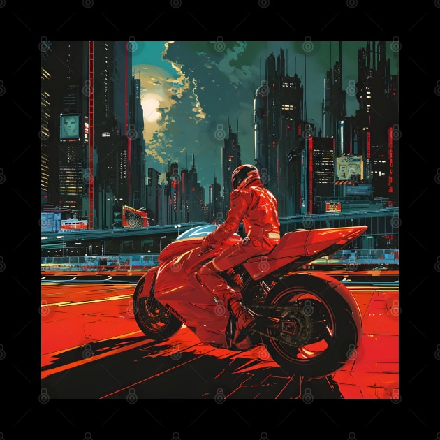 Akira Unleashed: Cyberpunk Masterpiece, Psychic Power Saga, and Fan Art Fusion by insaneLEDP