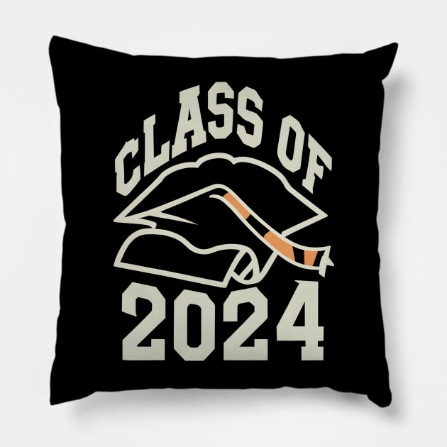 Class of 2024 Pillow by NomiCrafts