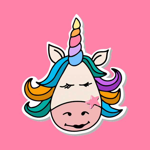 Cute unicorn girl by artverich