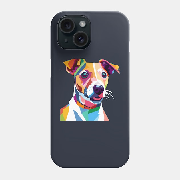 Jack Russell Terrier Pop Art - Dog Lover Gifts Phone Case by PawPopArt