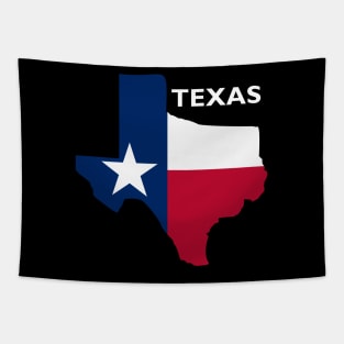 Texas Map Flag Tapestry