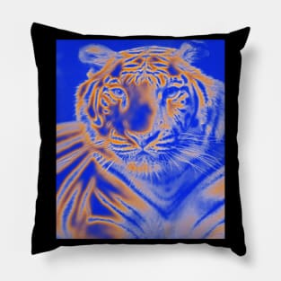 White Tiger from India - Orange colour Pillow