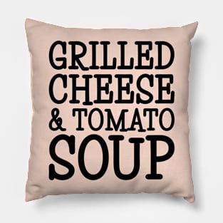 Grilled Cheese & Tomato Soup Pillow