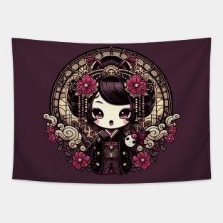 Geisha Gothic Lolita Kawaii Tapestry