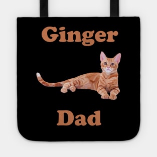 Ginger Cat Dad Tote