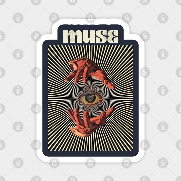 Hand Eyes Muse Magnet by Kiho Jise