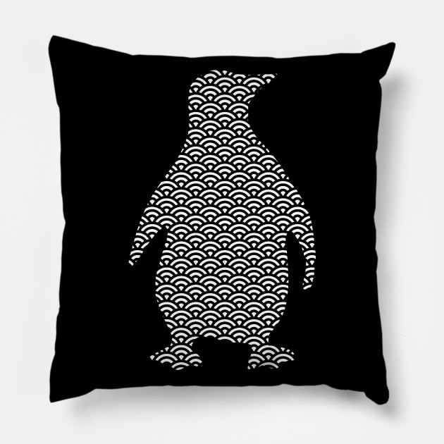 penguin pattern Pillow by comecuba67