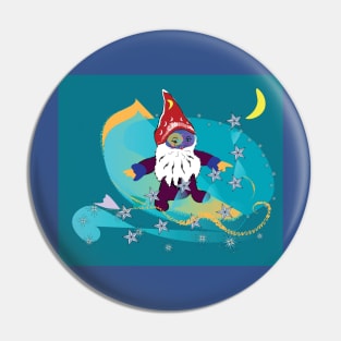 Surf dwarf Pin