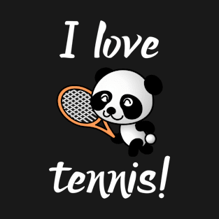 I Love Tennis T-Shirt