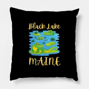 Black Lake, Maine Pillow