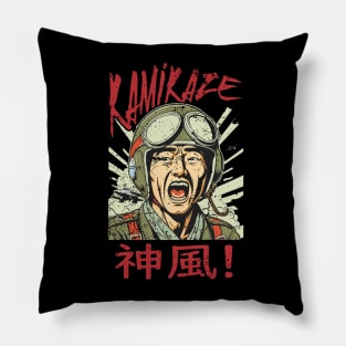 Kamikaze! WWII Japanese Pilot Pillow