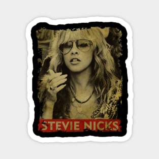 TEXTURE ART- Stevie Nicks - RETRO STYLE 1 Magnet