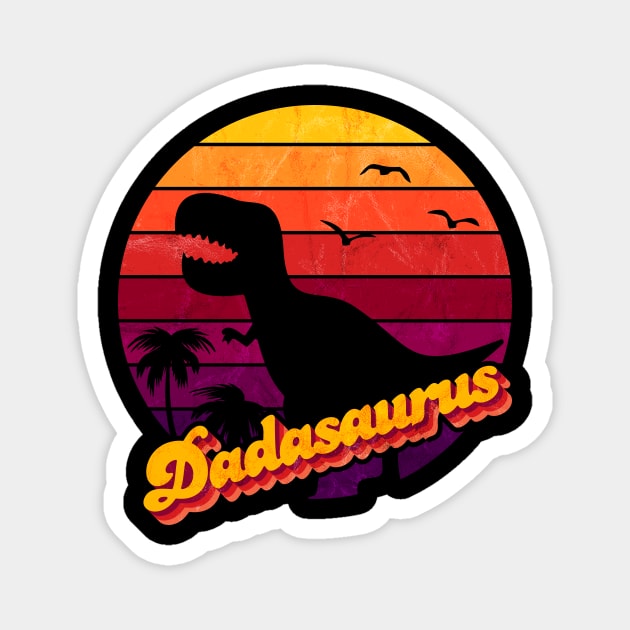 Fathers Day Dadasaurus Magnet by Jennifer