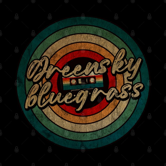 greensky bluegrass  -  Vintage Circle kaset by WongKere Store