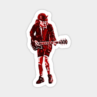 ANGUS YOUNG THE DEVIL Magnet