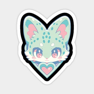 Kawaii Cute Wildcat Series - 003 Magnet