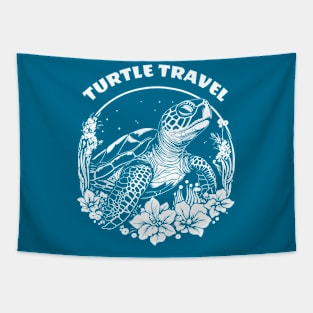 turtle travel tortoise Tapestry